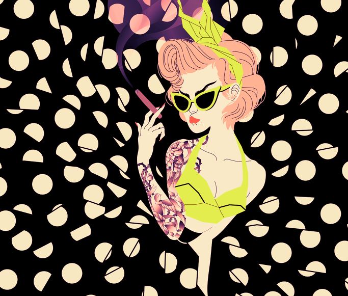 gloria pizzilli- ilustracion rok